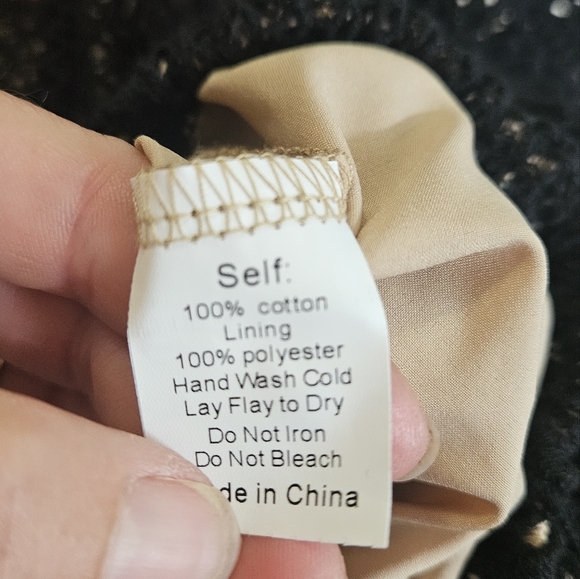 JEN'S PIRATE BOOTY cha cha Tube Top in Black Lace. Size XS - Picture 4 of 13